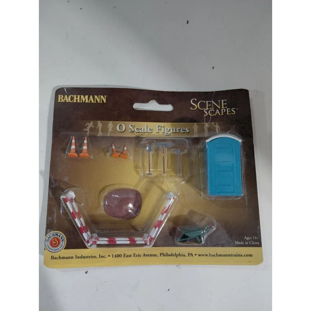 NIP Bachmann Scene Scapes O Gauge Model Railroad Building Site Accessories